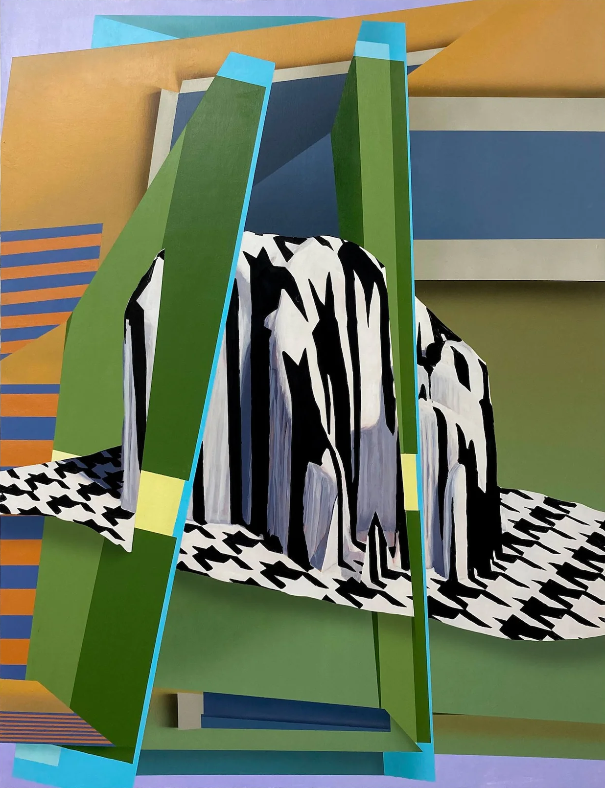 Pattern Against Structure – A0 (84.1 × 118.9 cm)